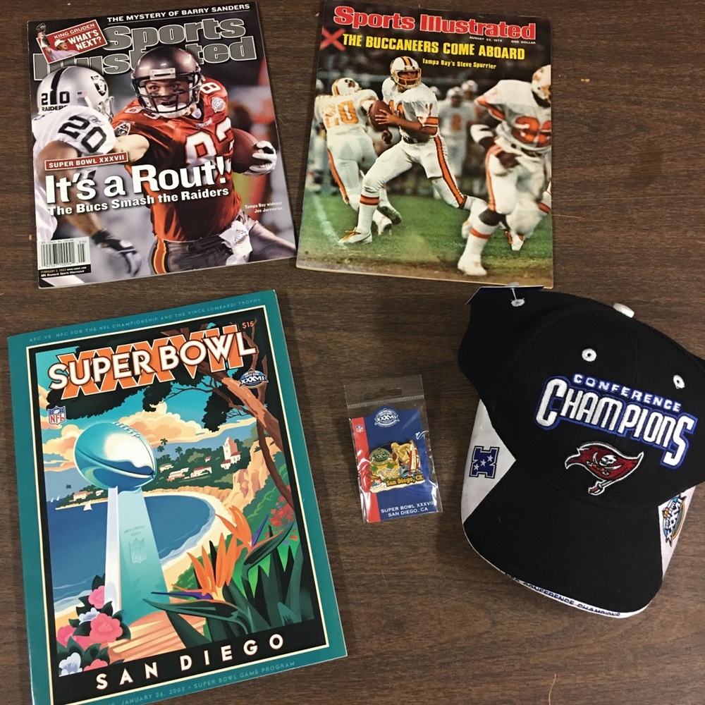Tampa Bay Buccaneer Collectors items